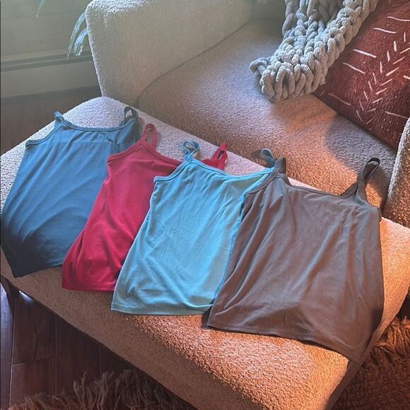 Women's Color ribbed Tank Top bundle - Picture 1 of 11